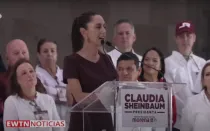 Claudia Sheinbaum en el cierre de campaña