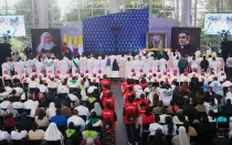 Ceremonia de envío durante la clausura del XIII Congreso Nacional Misionero de Colombia.
