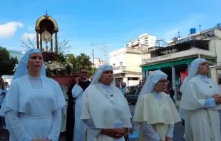 Procesión del Corpus Christi en las calles de La Habana. Crédito: EWTN Noticias.