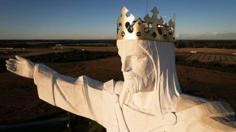 Imagen de Cristo Rey en Polonia