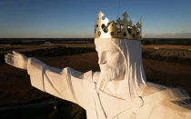 Imagen de Cristo Rey en Polonia