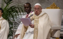 El Papa Francisco presidió la Misa en la Solemnidad de Nuestro Señor Jesucristo Rey del Universo, con motivo de la celebración diocesana de la XXXIX Jornada Mundial de la Juventud.