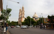 Catedral de Culiacán, en fotografía tomada el 5 de noviembre de 2019.