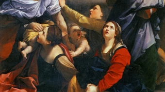 Masacre de los inocentes del artista Guido Reni