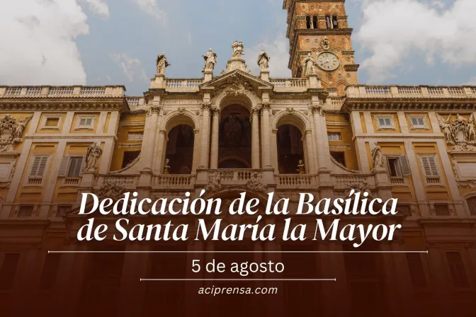 Dedicación de la Basílica Santa María la Mayor