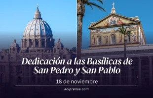 null Dedicación de las Basílicas de San Pedro y San Pablo / ACI Prensa