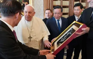 Encuentro del Papa Francisco con delegación del partido comunista de Vietnam Crédito: Vatican Media