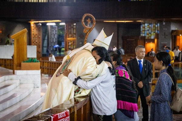 Misa con familiares de desaparecidos. Crédito: Basílica de Guadalupe