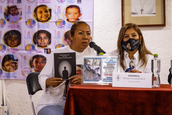 Misa con familiares de desaparecidos. Crédito: Basílica de Guadalupe