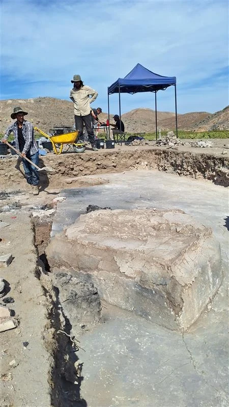 Excavaciones en las ruinas de una iglesia descubierta recientemente en Armenia, la nación cristiana más antigua del mundo. Crédito: AGAP