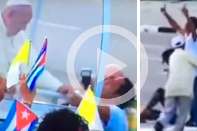 VIDEO: Detienen a opositor que habló con el Papa Francisco en Cuba