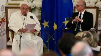 El Papa Francisco dirige su primer discurso a autoridades de Luxemburgo