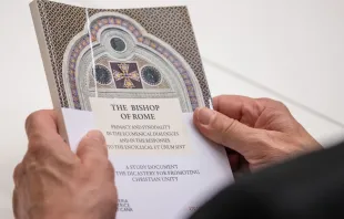 Documento sobre el papel del Obispo de Roma publicado este 13 de junio Crédito: Daniel Ibáñez/ EWTN News