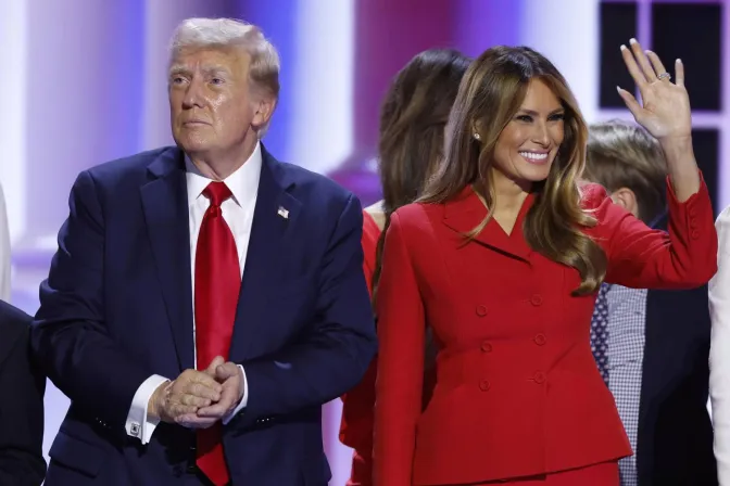 Donald y Melania Trump