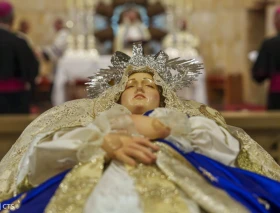 Franciscanos celebran la Asunción desde la tumba de María: La Virgen es “profecía” de un mundo nuevo