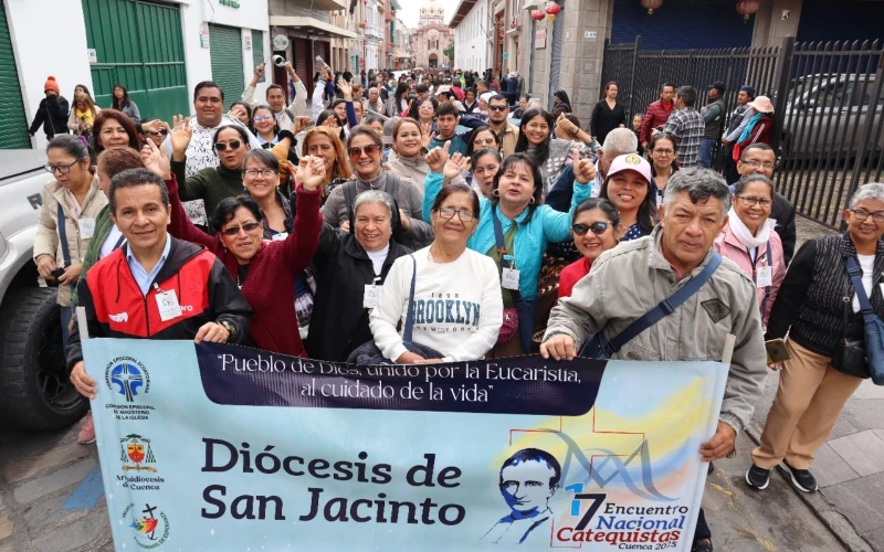 FOTOS: Miles de catequistas de todo Ecuador se juntan con la intención de “cambiar el mundo”