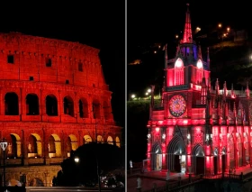 Iglesias y monumentos de América Latina se iluminarán de rojo por los cristianos perseguidos