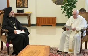 El Papa Francisco con la Delegación del Patriarcado Ecuménico 