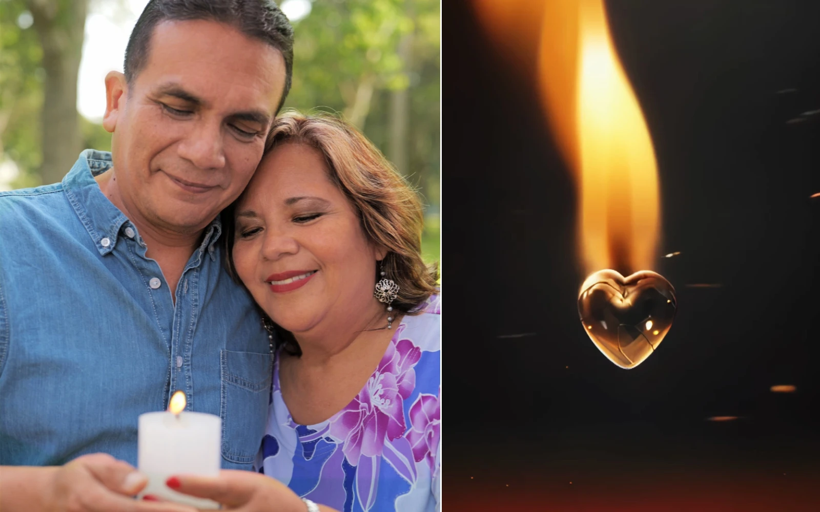 Los esposos Ascoy celebrando hace unos días sus 32 años de casados / Fuego en el corazón?w=200&h=150