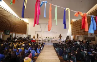 Envío misionero de 1.500 jóvenes chilenos Crédito: Cuenta de X/@pastoraluc
