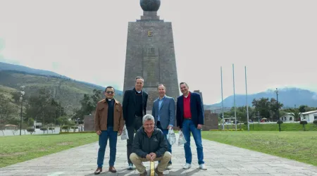 El equipo de EWTN en Quito (Ecuador) 21052024