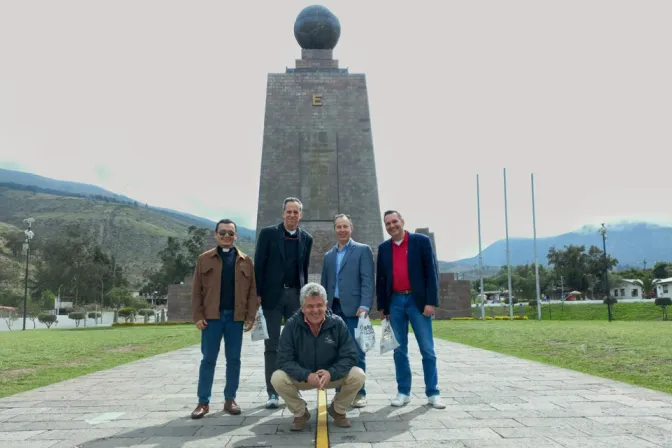 El equipo de EWTN en Quito (Ecuador) 21052024