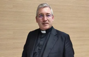 Mons. Fernando Prado Ayuso, obispo de San Sebastián. Crédito: Vatican Media.