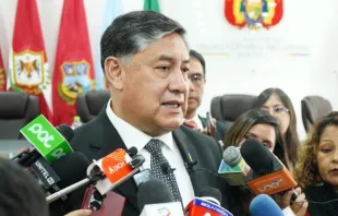 Fiscal General del Estado Juan Lanchipa Crédito: Cuenta de X/Fiscalía General del Estado de Bolivia