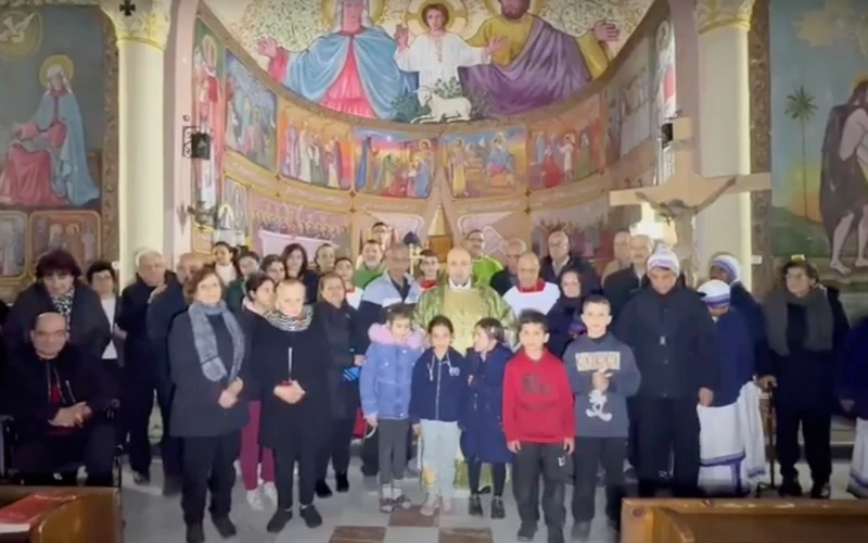 Católicos en Gaza envían emotivo mensaje y rezan por la salud del Papa Francisco