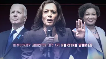 Una campaña publicitaria digital y televisiva de Susan B. Anthony Pro-Life America desacredita las afirmaciones de la vicepresidenta Kamala Harris y los Demócratas de que las leyes provida de Georgia mataron a dos mujeres, Candi Miller, de 41 años, y Amber Thurman, de 28.