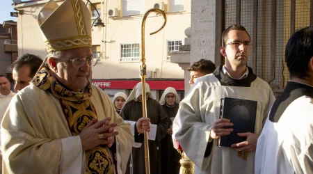 Mons. Ginés García Beltrán, Obispo de Getafe (España).