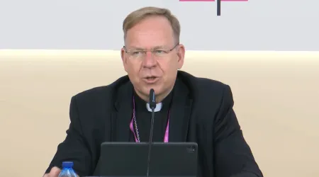 El presidente del Consejo de Conferencias Episcopales de Europa, Mons. Gintaras Grušas.