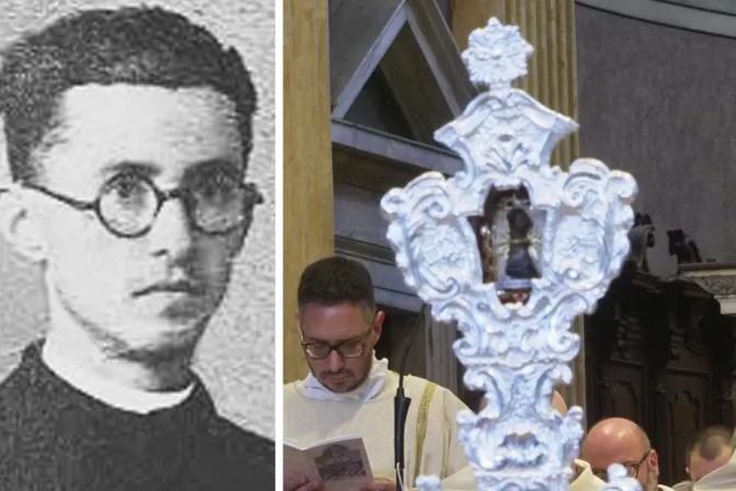 Sacerdote mártir Giuseppe Rossi y una reliquia suya 28502024