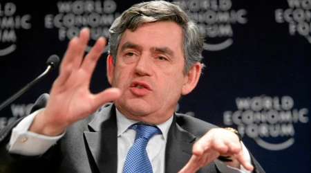 El ex primer ministro de Reino Unido, Gordon Brown.