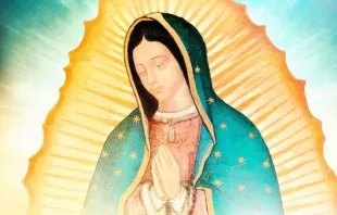 Detalle del cartel de la película "Guadalupe, Madre de la humanidad". Crédito: Goya Producciones.