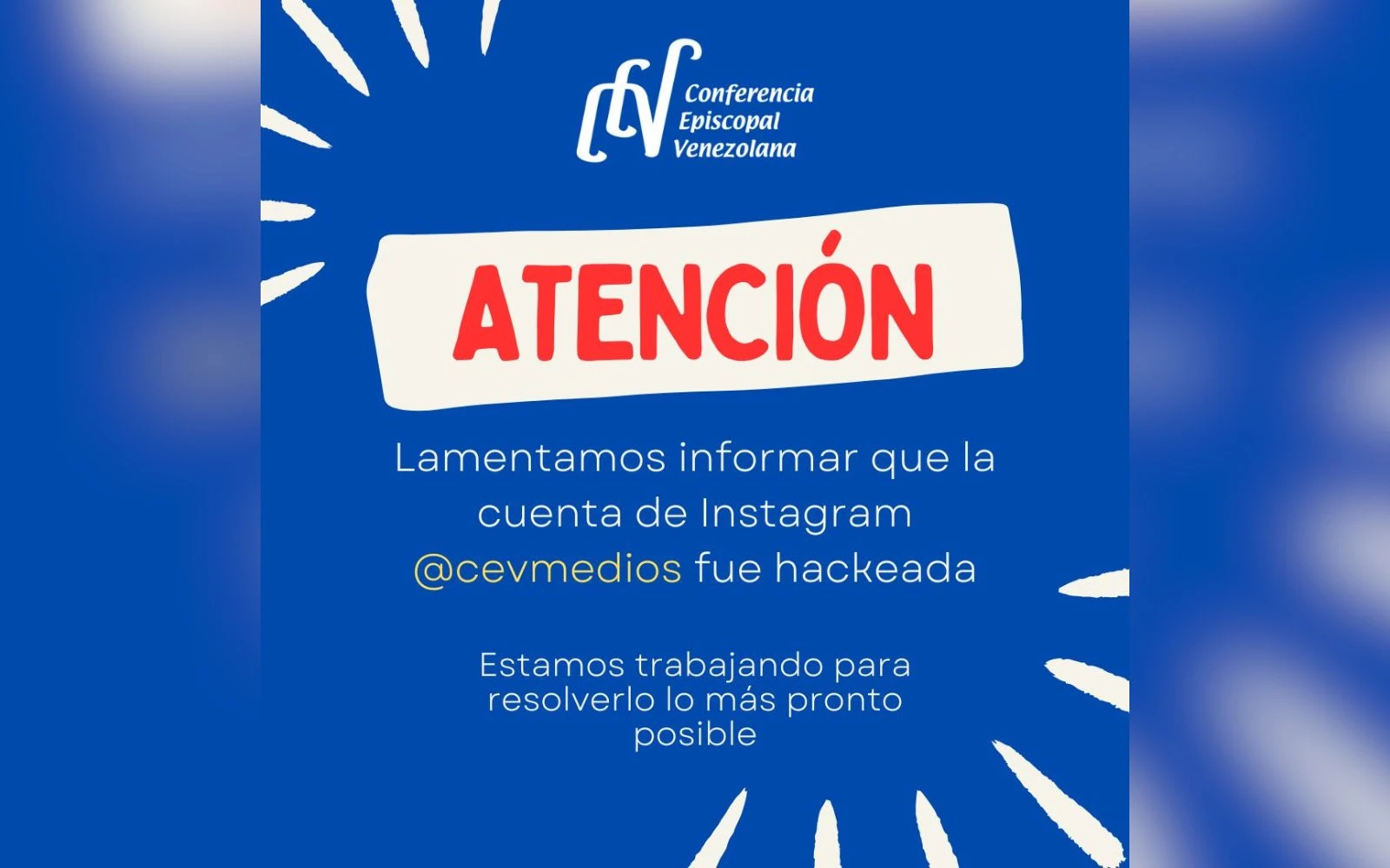 La CEV invitó a la feligresía a mantener informados a través del resto de sus canales informativos.?w=200&h=150