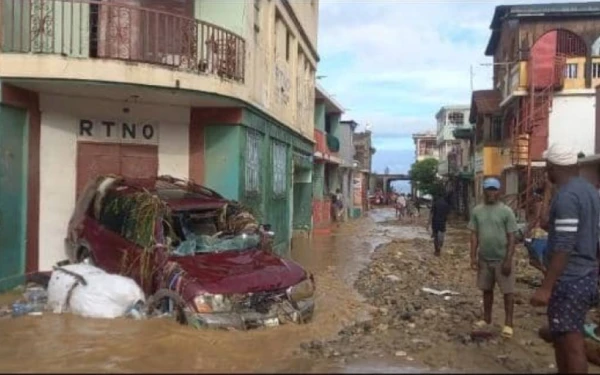 Floods in Haiti. Credit: Caritas Haiti.