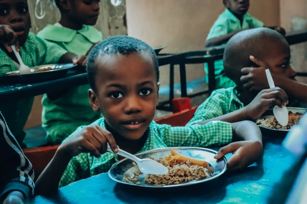 Children, the main victims of violence in Haiti. Credit: Mary's Meals