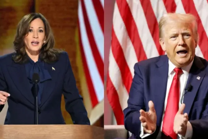 Kamala Harris y Donald Trump