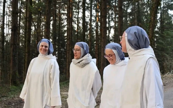 Four religious of the sisters of Bethlehem founded the new community in Huelva (Spain). Credit: Capture YouTube Monastic Foundation of Bethlehem.