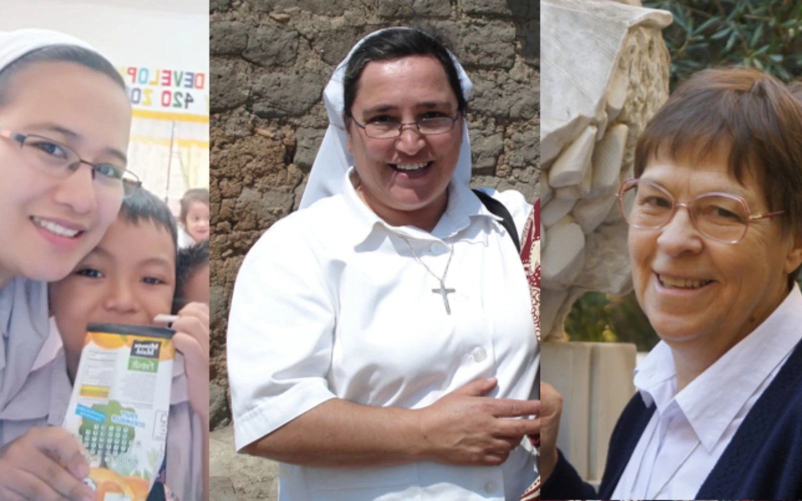 Las primeras 3 religiosas de las Hermanas Hospitalarias del Sagrado Corazón de Jesús que llegaron a Timor Oriental en 2019. La Hna. Isabel Santamaría Benito, HSC al centro.?w=200&h=150