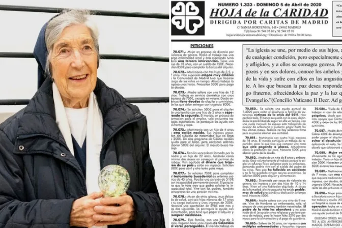 Fallece la hermana Josefina Salvo, editora de la Hoja de la Caridad durante décadas