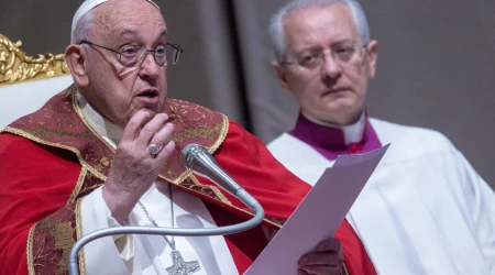 El Papa Francisco durante la Misa de este 4 de noviembre