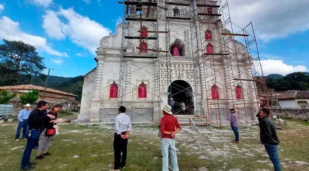 Iglesia restaurada por ACN en Honduras