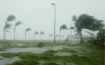 Imagen referencial de un huracán