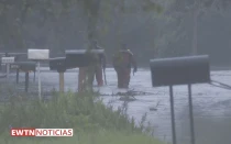 Inundaciones por el Huracán Milton en Florida.