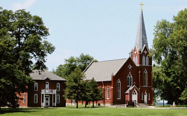 Chapel of the Immaculate Conception, Kaskaskia, Illinois. Credit: Diocese of Belleville.