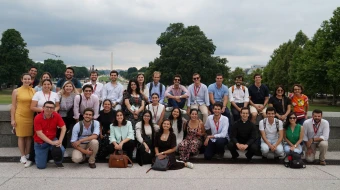 Participantes de uno de los programas de formación de In Altum, en Washington D.C.