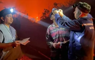 Los incendios afectan a varias regiones de Bolivia Crédito: Ministerio de Salud de Bolivia