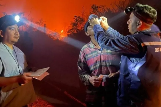 Los incendios afectan a varias regiones de Bolivia